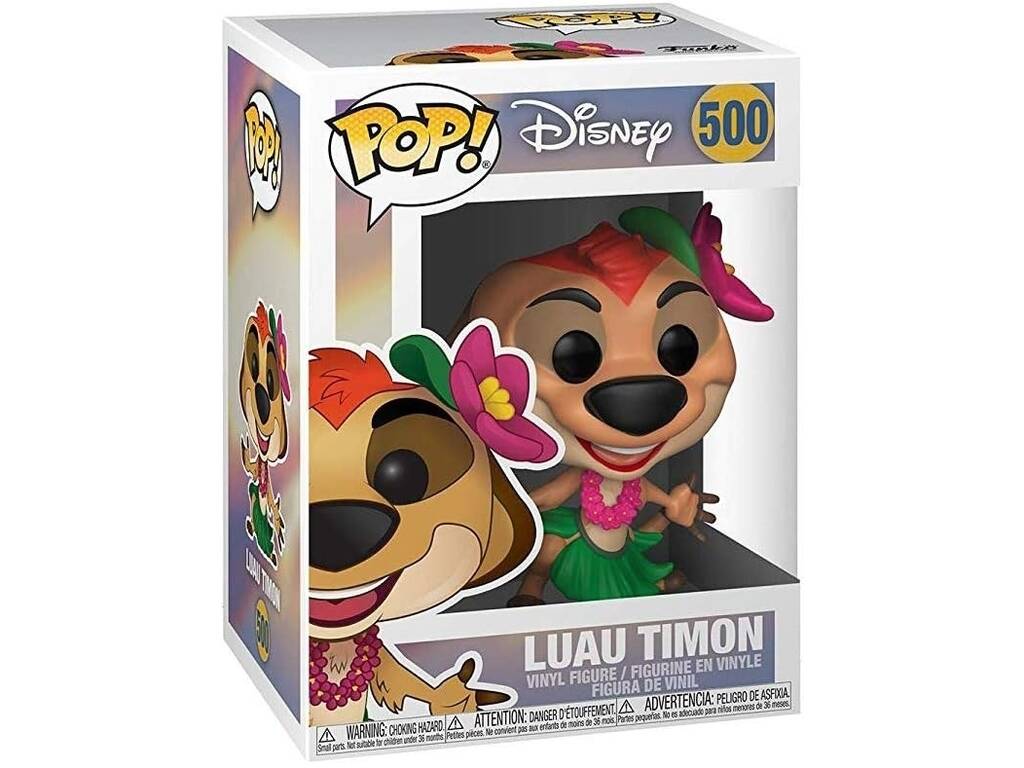 Funko Pop Disney El Rey León Figura Luau Timon