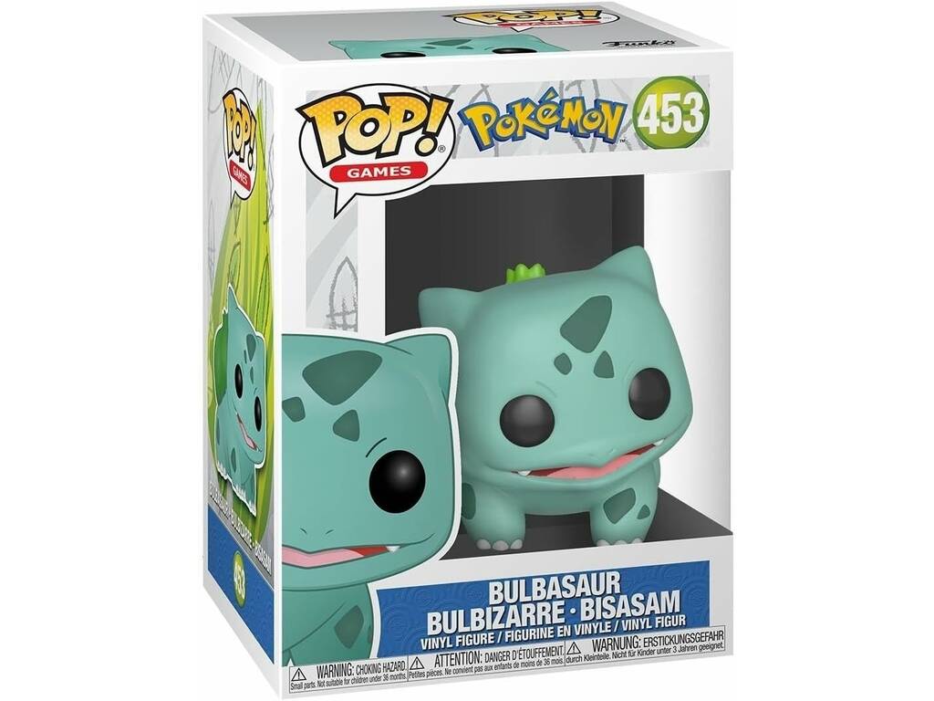 Funko Pop Games Pokémon Figura Bulbasaur