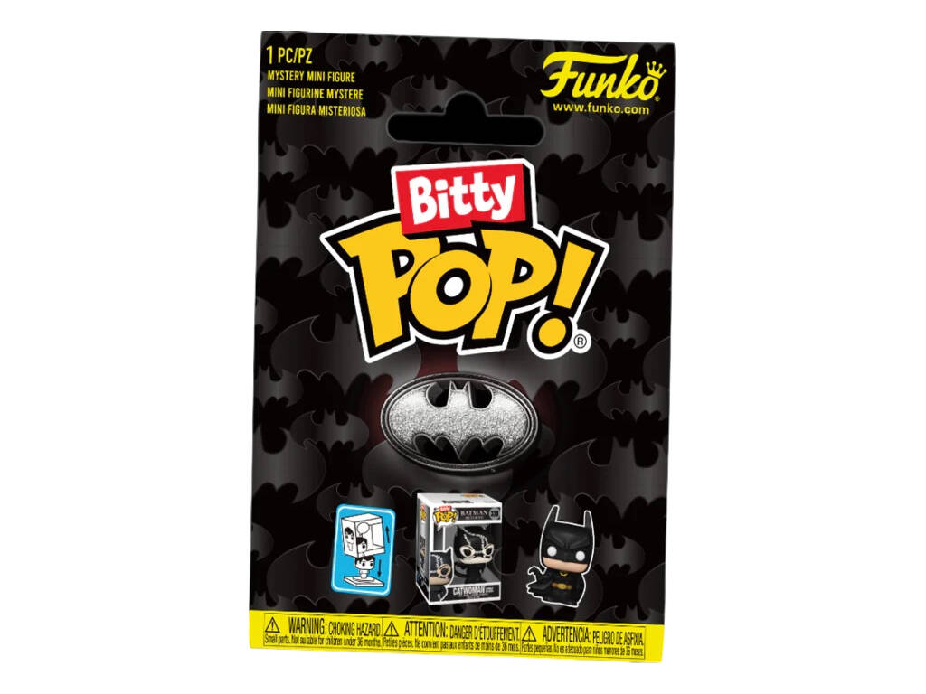 Funko Bitty Pop Batman 85th Sobre con Figura Sorpresa