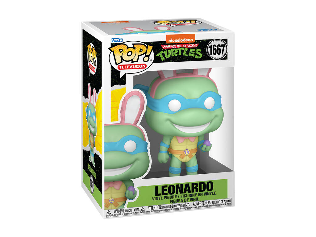 Funko Pop Television Ninja Turtles Ninja Turtles Easter Leonardo Figure