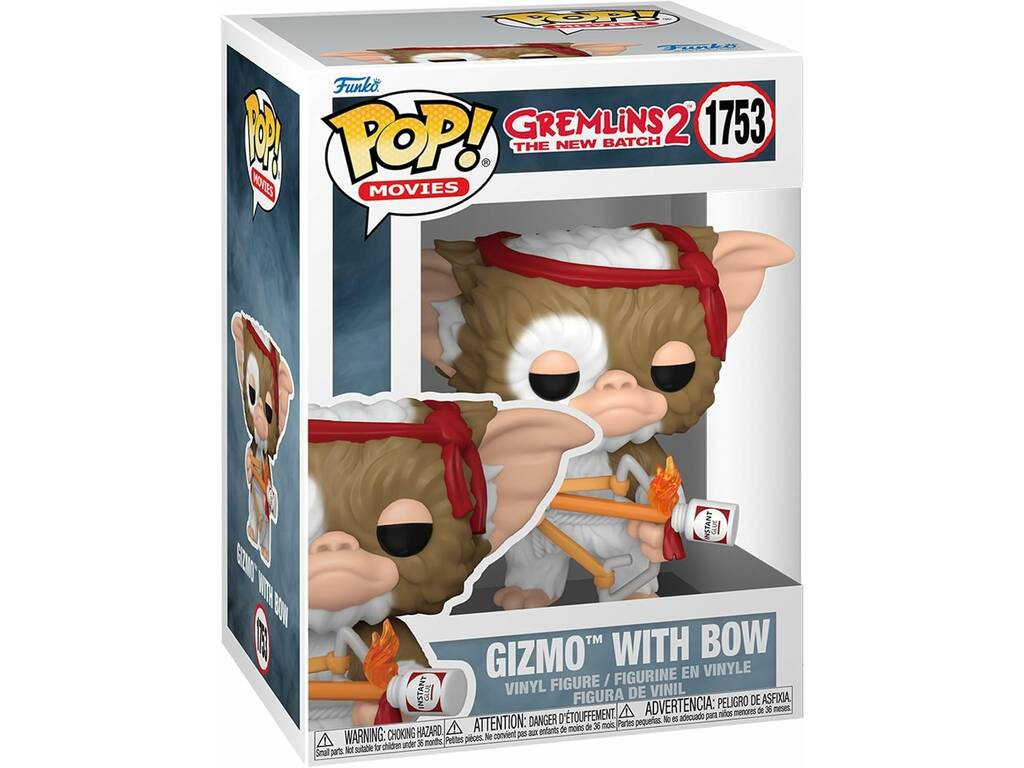 Funko Pop Movies Gremlins 2 Gizmo with Bow Figure