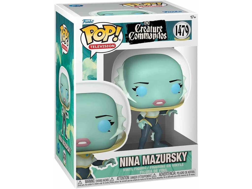 Funko Television DC Creature Commandos Figura Nina Mazursky