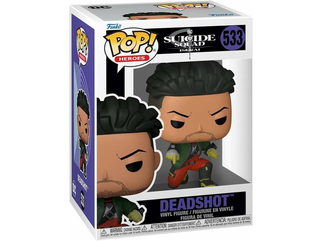 Funko Pop Heroes DC Suicide Squad Isekai Figur – Deadshot