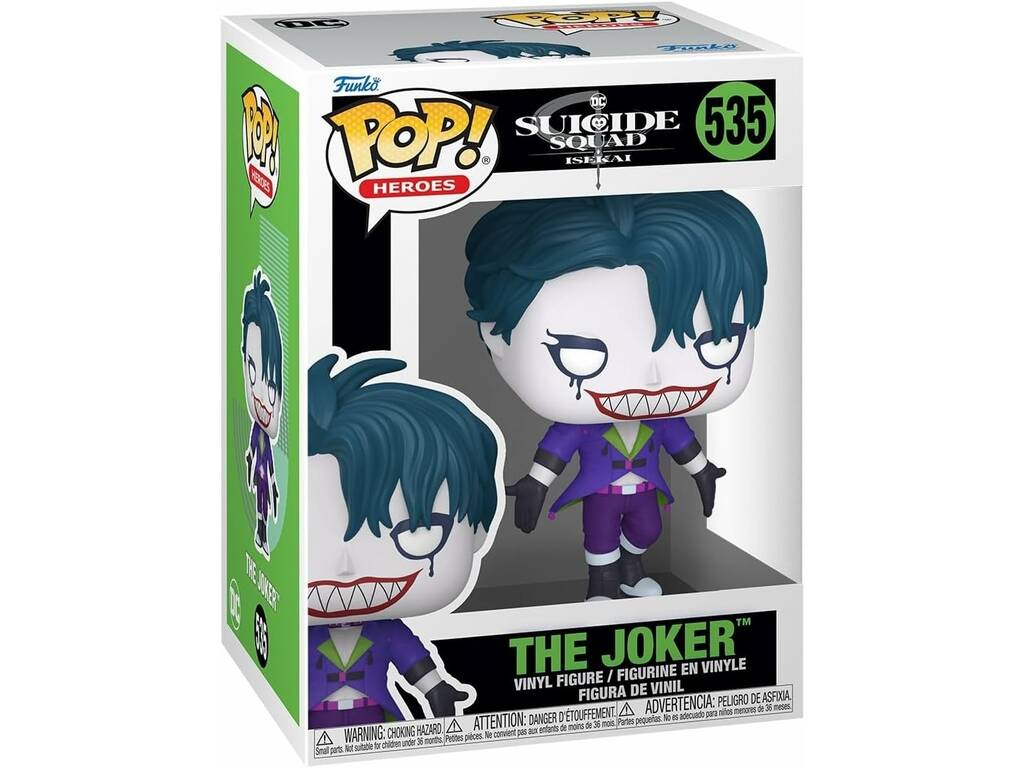 Funko Pop Heroes DC Suicide Squad Isekai Figure Le Joker