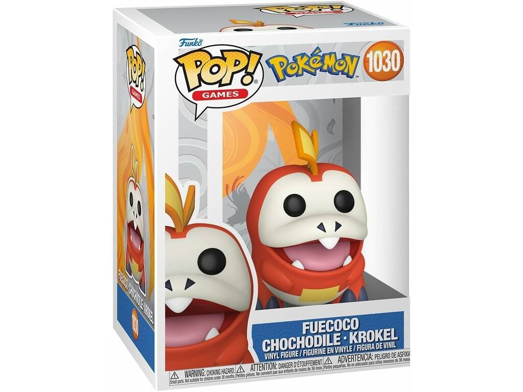 Figurine Funko Pop Jeux Pokémon Fuecoco