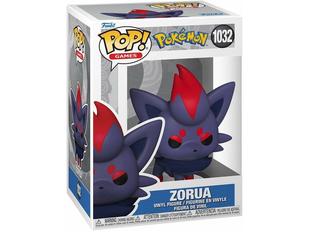 Funko Pop Jeux Pokémon Figure Zorua