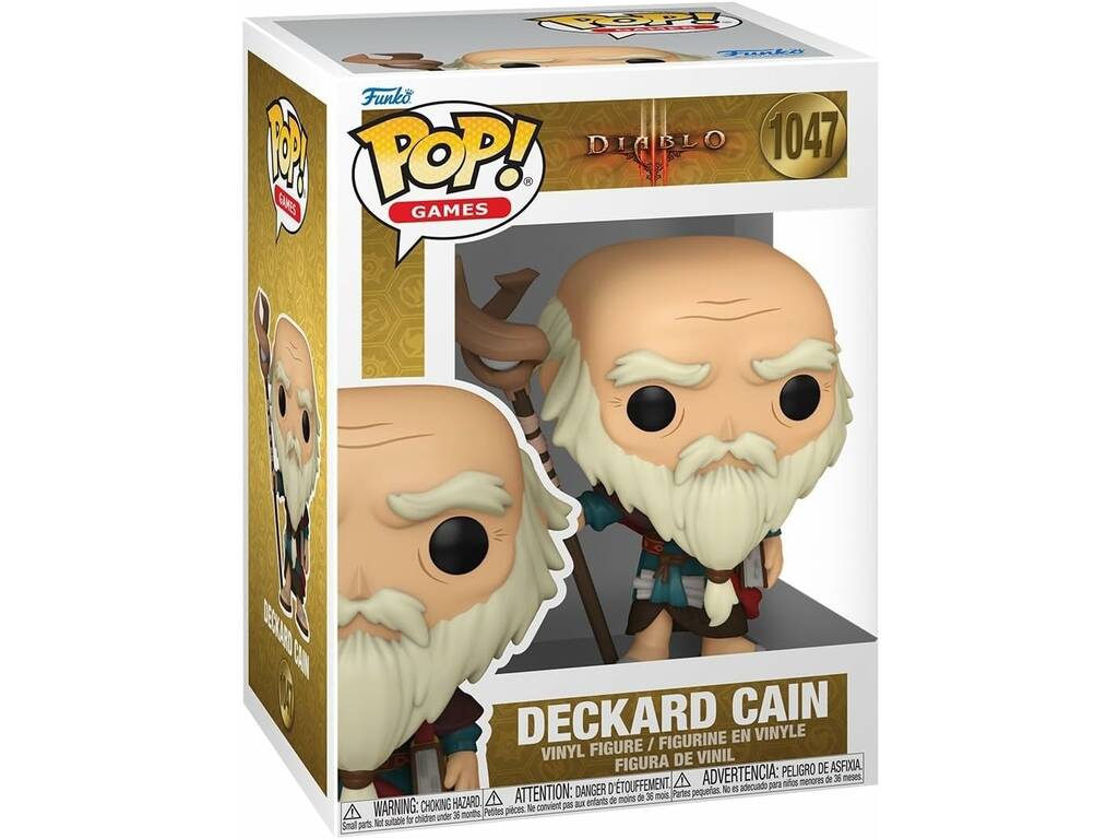 Funko Pop Games Diablo III Figura di Deckard Cain