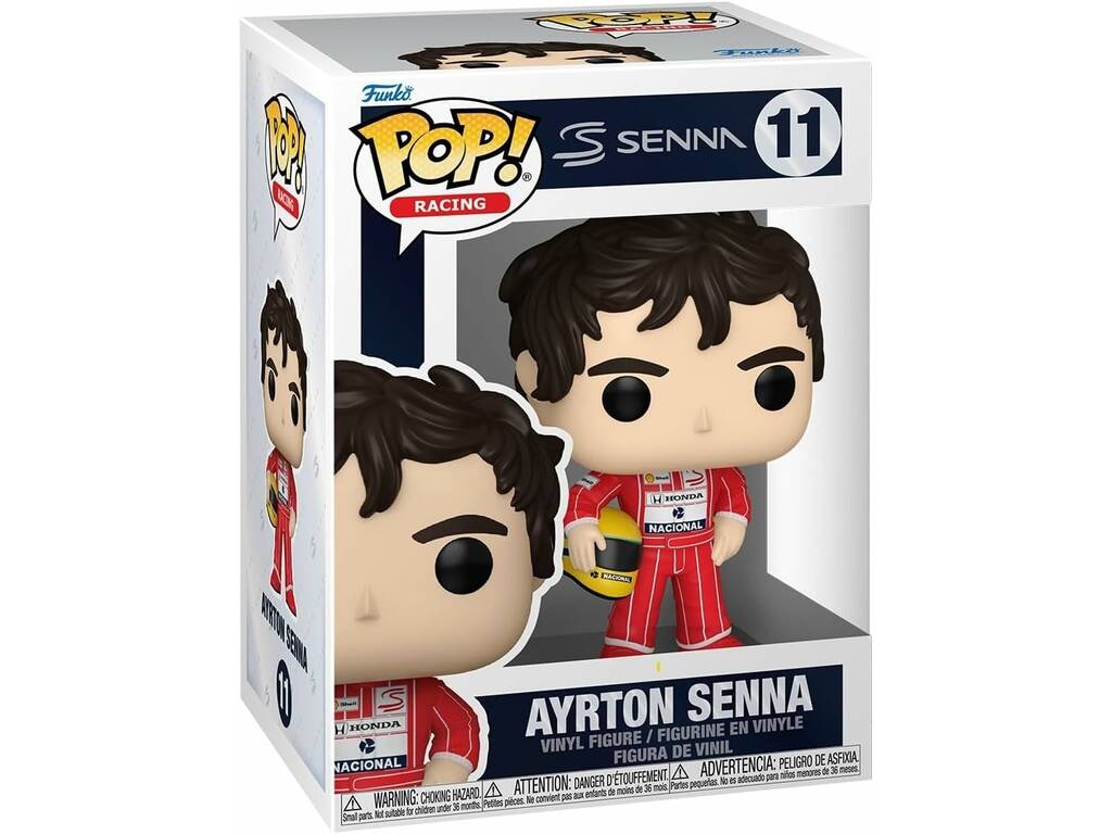 Funko Pop Racing Senna Figura Ayrton Senna