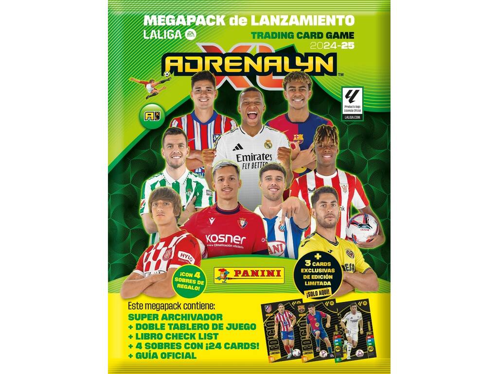 Adrenalyn XL TCG 2024-25 Megapack de Lanzamiento