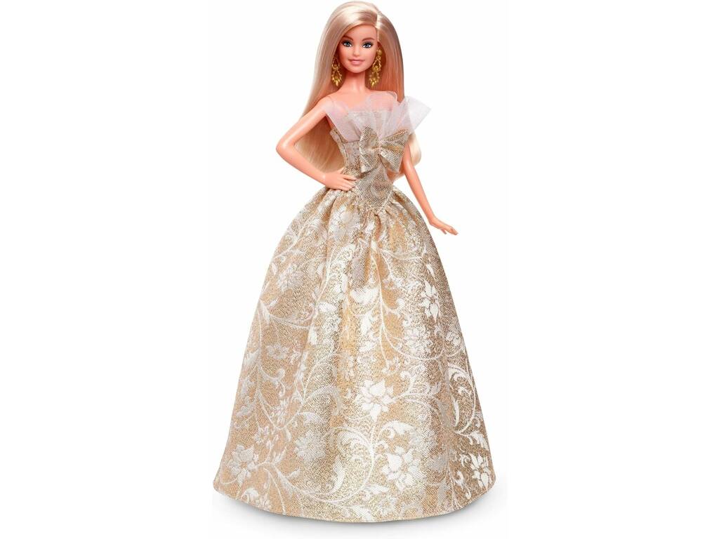 Barbie Signature Muñeca Rubia Holiday Joyeux Noel 2025