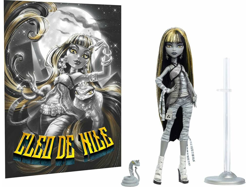 Monster High Reel Drama Poupée Cleo de Nile