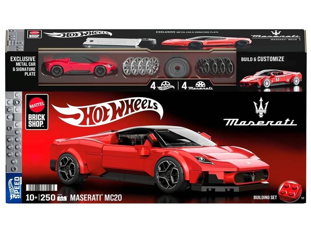 Hot Wheels Speed Series Maserati MC20, 250 pièces