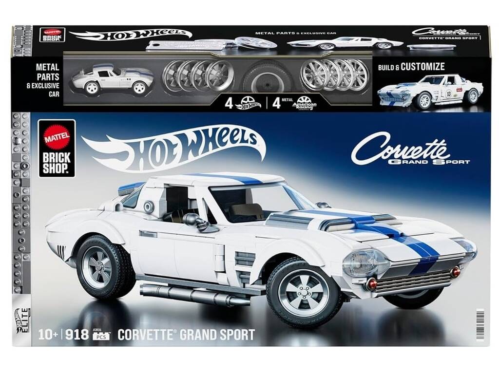 Hot Wheels Elite Series Corvette Grand Sport 918 pièces