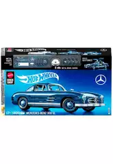 Hot Wheels Premium Series Mercedes Benz 300 SL Ensemble de construction avec véhicule