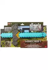 Minecraft Movie Spada trasformabile 2 in 1