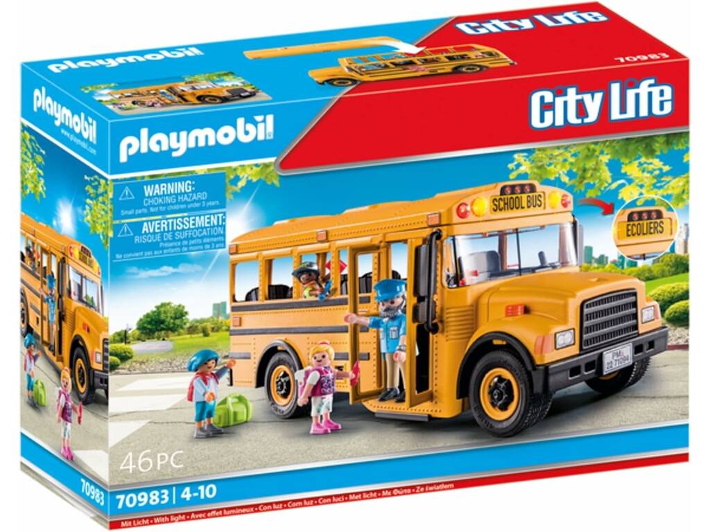 Playmobil City Life Autobús Escolar