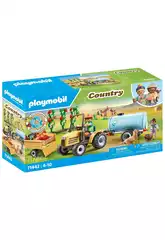 Playmobil Country Tracteur remorque et camion-citerne