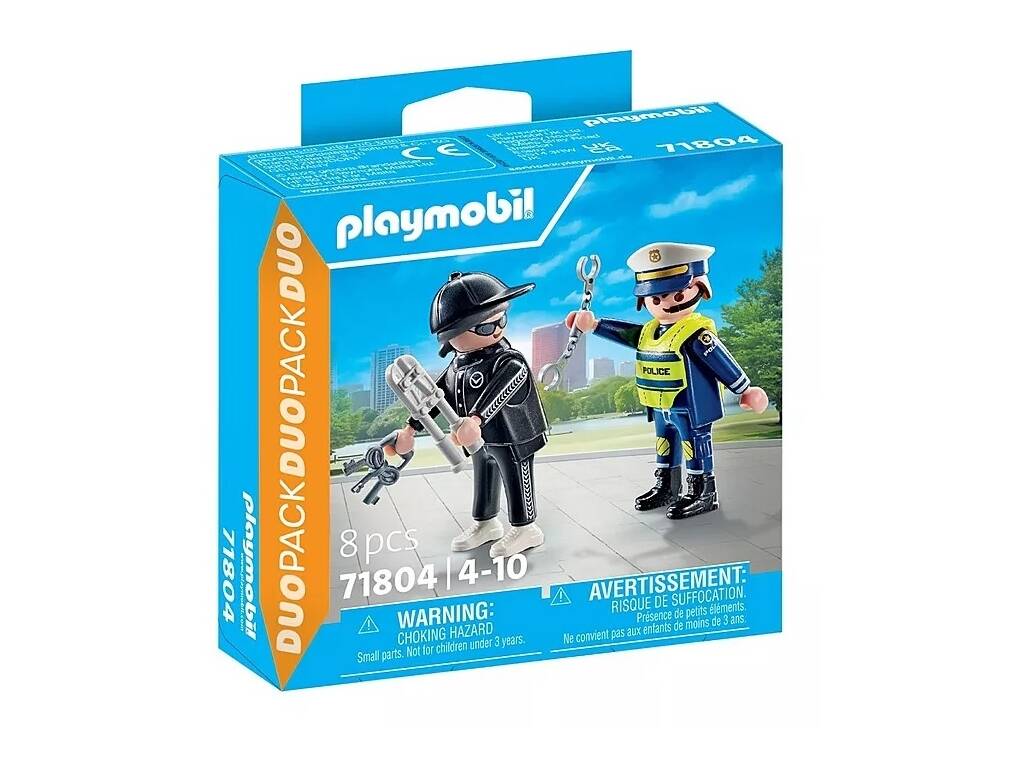 Playmobil Duopack Polícia e Ladrão