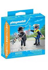 Playmobil Duopack Police et Voleur