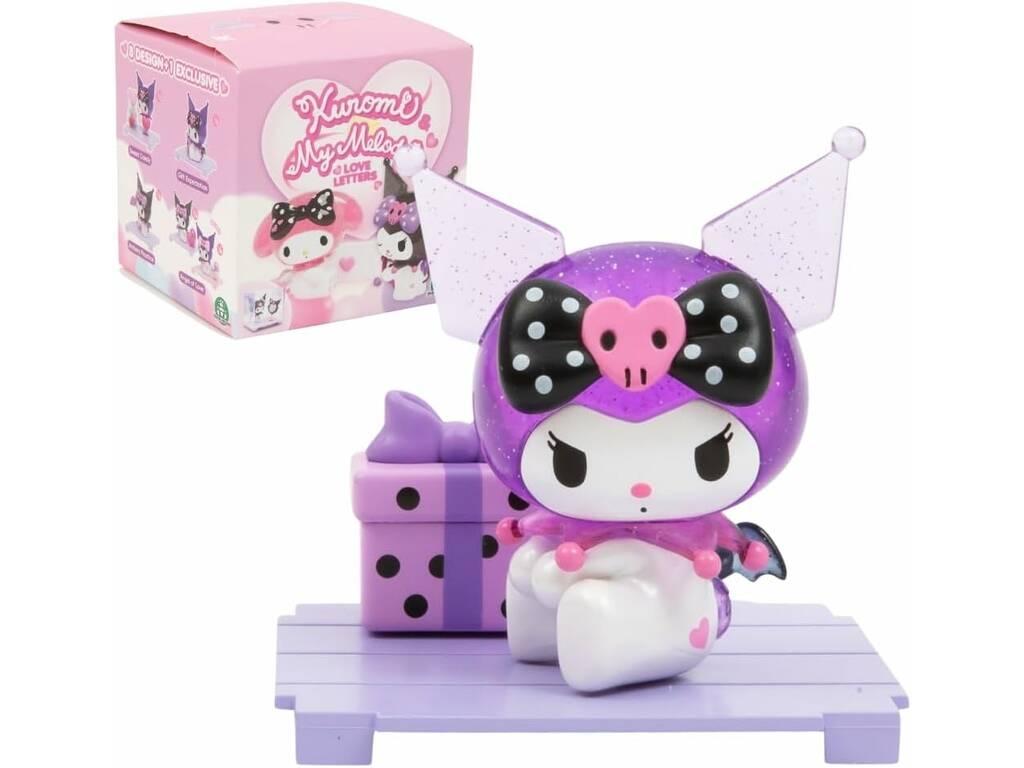 Sanrio Kuromi My Melody Love Letters Figurine surprise