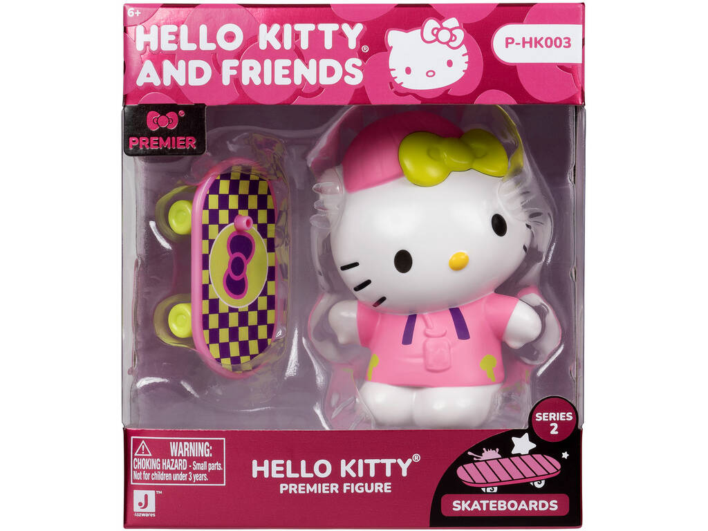 Hello Kitty And Friends Figure Premier de 10 cm avec Skateboard
