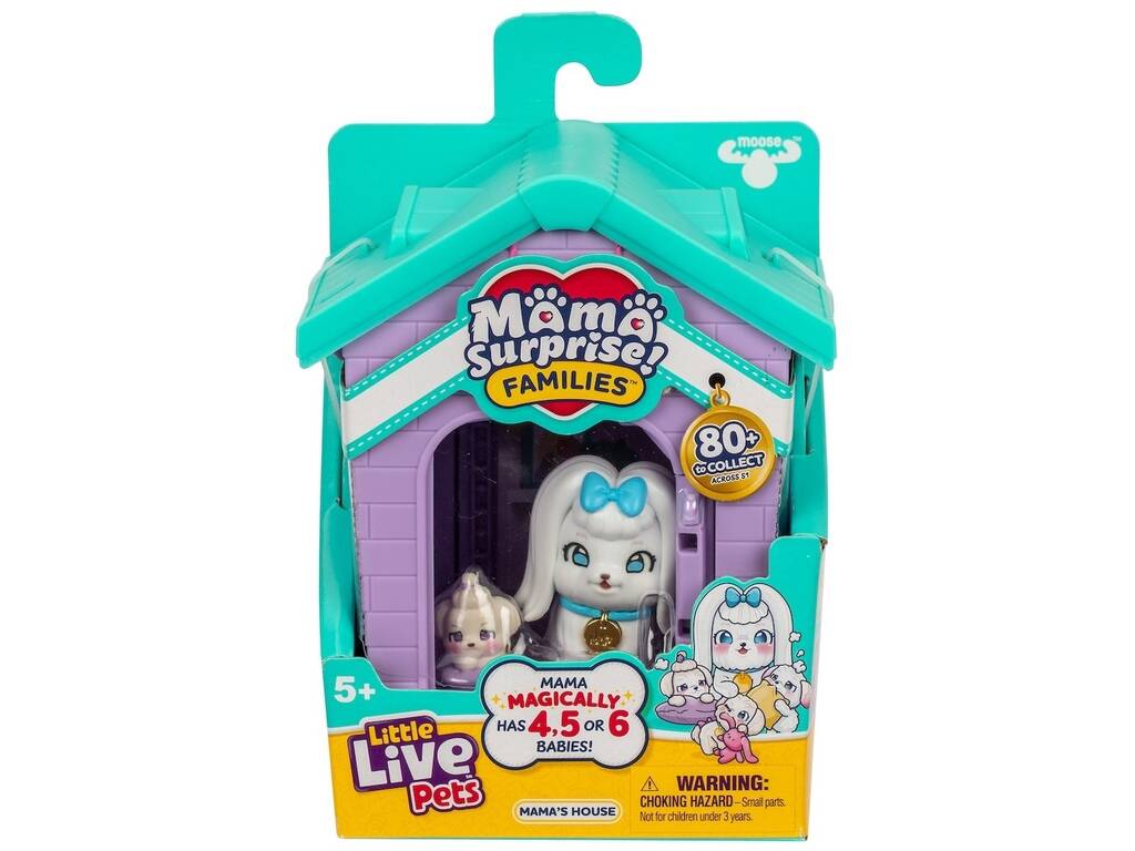 Little Live Pets La maison de maman avec les bébés