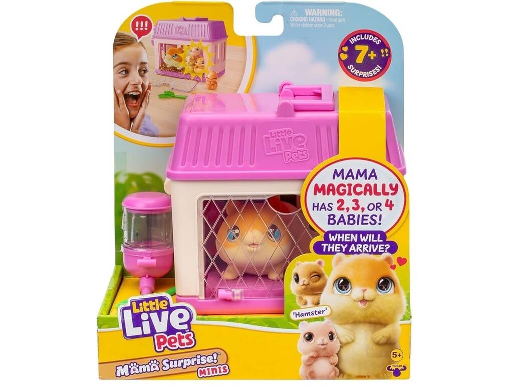 Little Live Pets Mama Surprise Minis Hamster