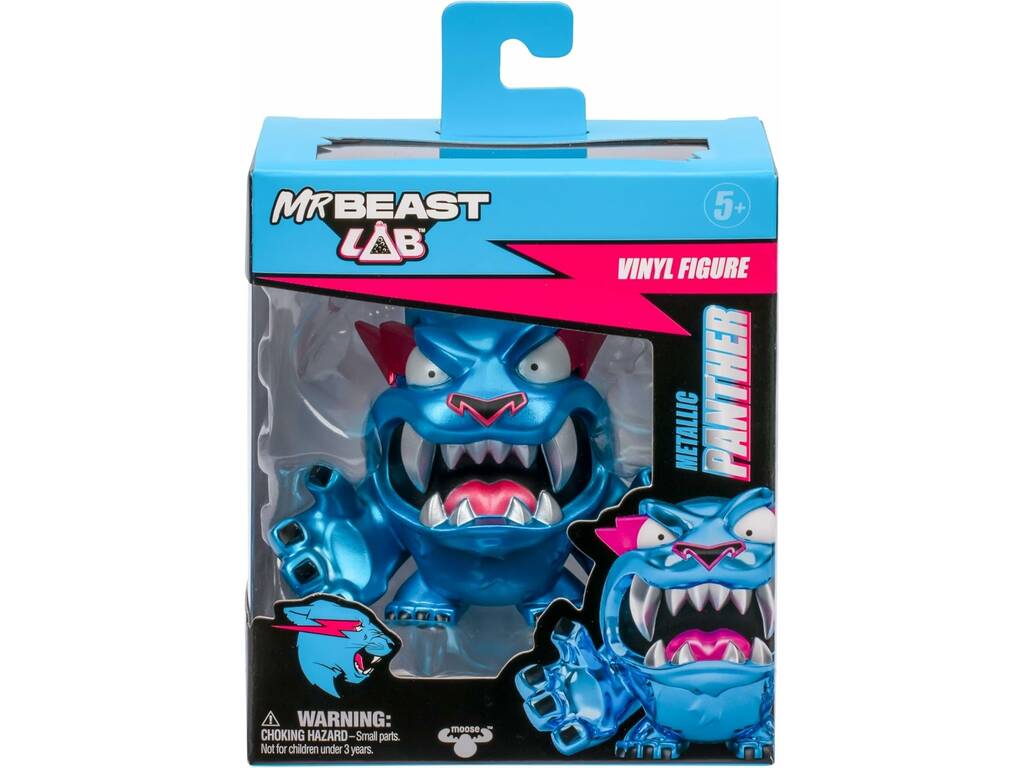 Mr Beast LAB Figura de Vinil Panther de 8 cm