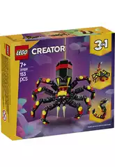 Lego Creator 3 in 1 Wildlife : L'araignée mystérieuse