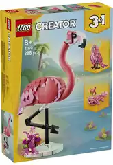 Lego Creator 3 in 1 Fauna selvaggia: Fenicottero rosa