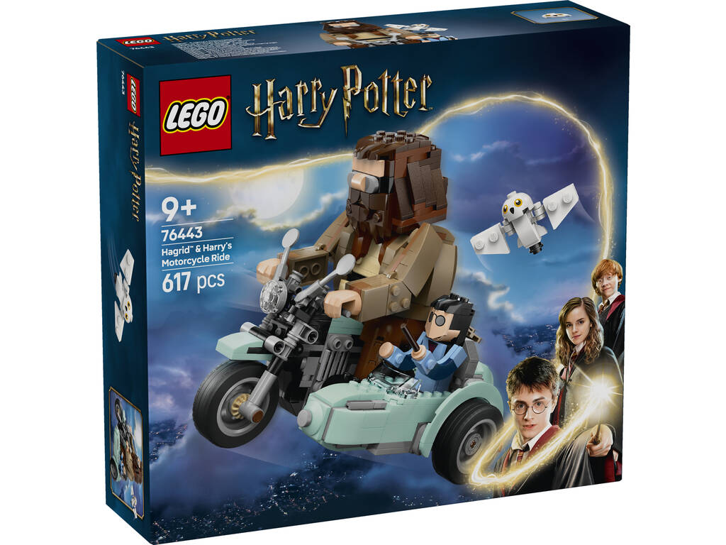 Lego Harry Potter - La balade à moto de Hagrid et Harry