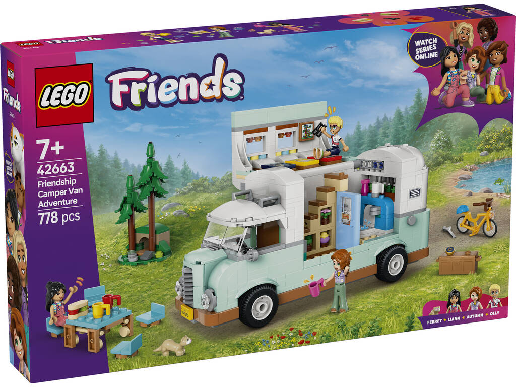Lego Friends Aventura na Caravana da Amizade