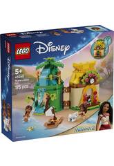 Lego Disney Vaiana 2 Diversão na Ilha com Vaiana