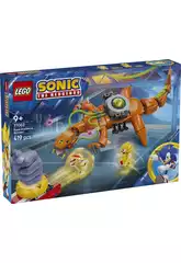 Lego Sonic Super Shadow vs. Biolizard