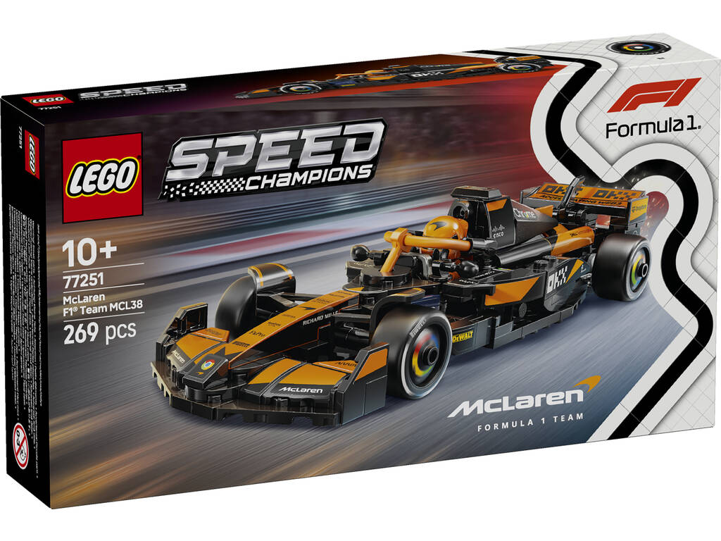 Lego Speed Champions Formula 1 Auto da corsa McLaren F1 Team MCL38