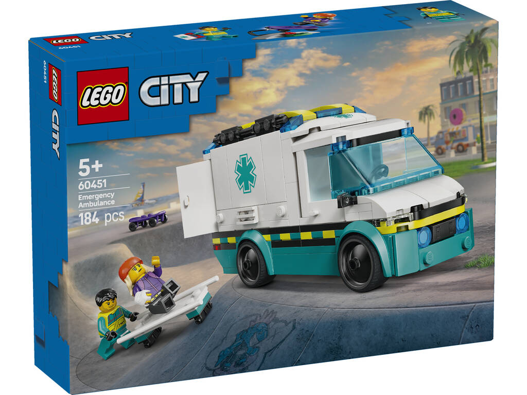 Lego City Ambulancia de Emergencias