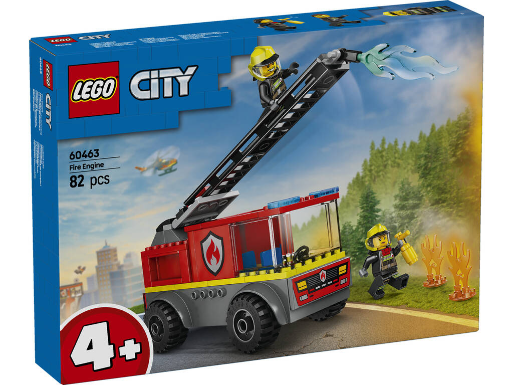 Lego City Camión de Bomberos con Escalera