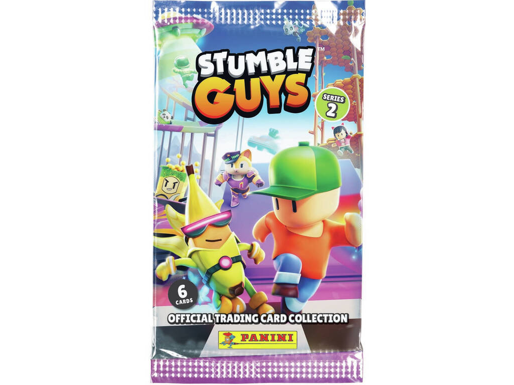 Stumble Guys Series 2 Enveloppe avec 6 cartes