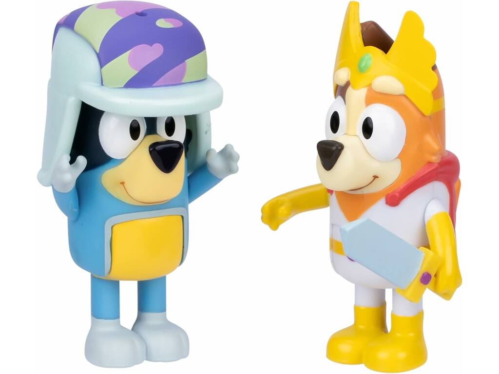 Bluey Fairy Tale Pack avec 2 figurines