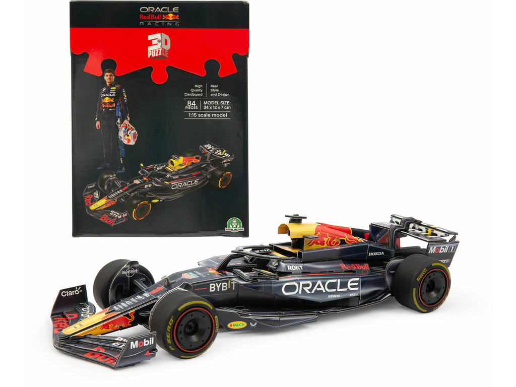 Puzzle 3D Carro Fórmula 1 Oracle Red Bull Racing