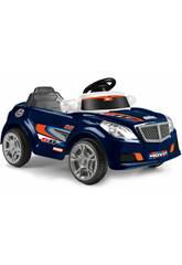 Carro Descapotvel Twinkle Car Azul Escuro Radio Control a Bateria de 12V