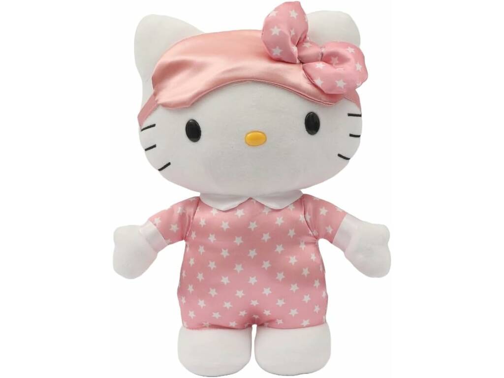 Hello Kitty Peluche lumineuse Hora de Dormir