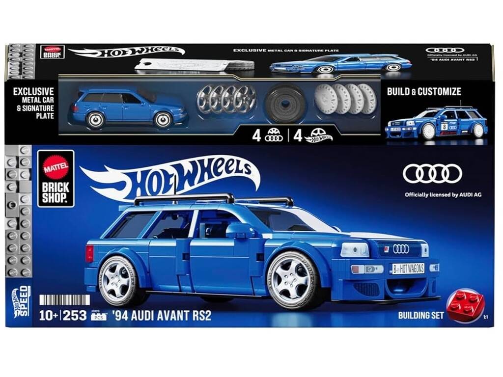 Hot Wheels Speed Series 94 Audi Avant RS2 de 253 Piezas