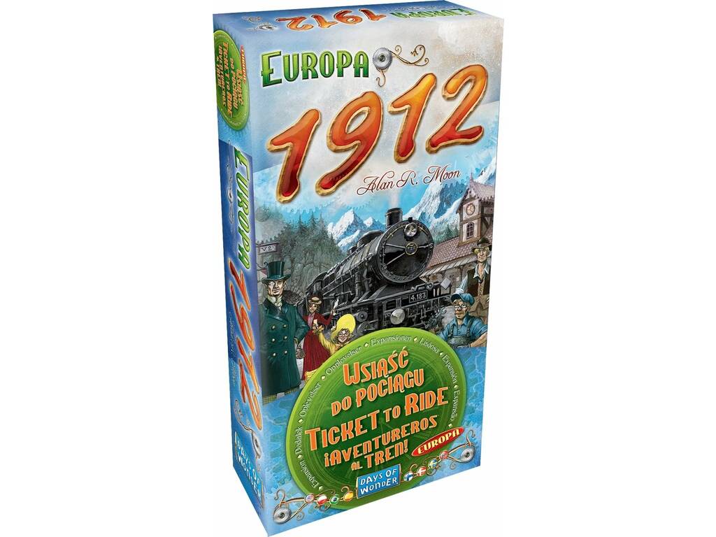 Des aventuriers dans le train ! Europe 1912