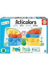 Acticolors Baby avec 8 feuilles et 44 pices