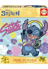 Disney Stitch Prime 3D Puzzle de 300 Piezas