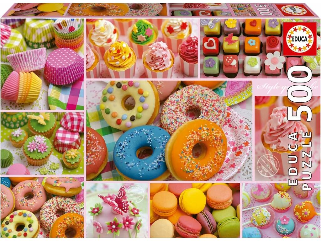 Puzzle 500 Collage de bonbons