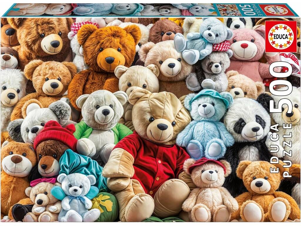 Casse-tête 500 ours en peluche