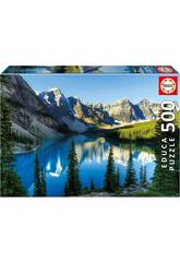 Lac Puzzle 500 en Alberta