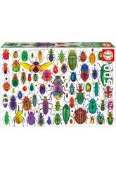 Puzzle 500 coléoptères